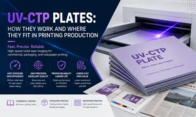 UV-CTP Plates: How They Work and Where They Fit in Printing Production