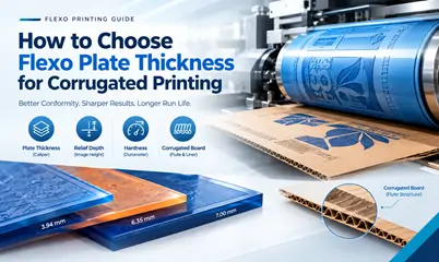 How to Choose Flexo Plate Thickness for Corrugated Printing